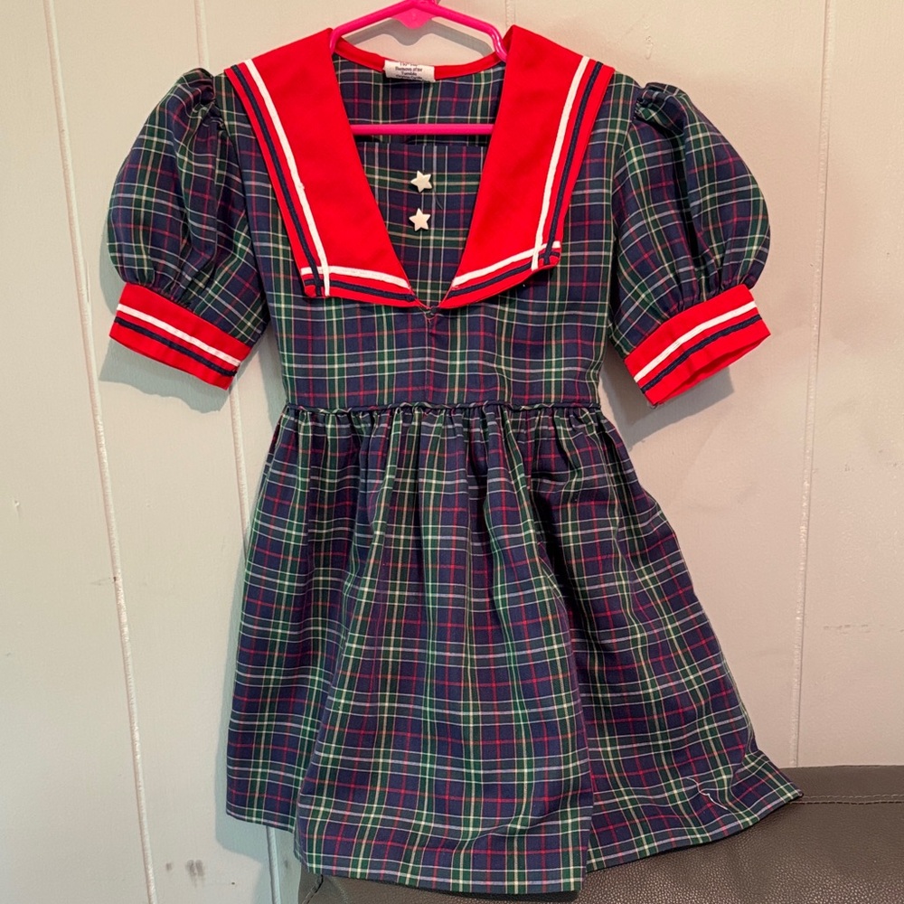 Vintage nautical child’s dress